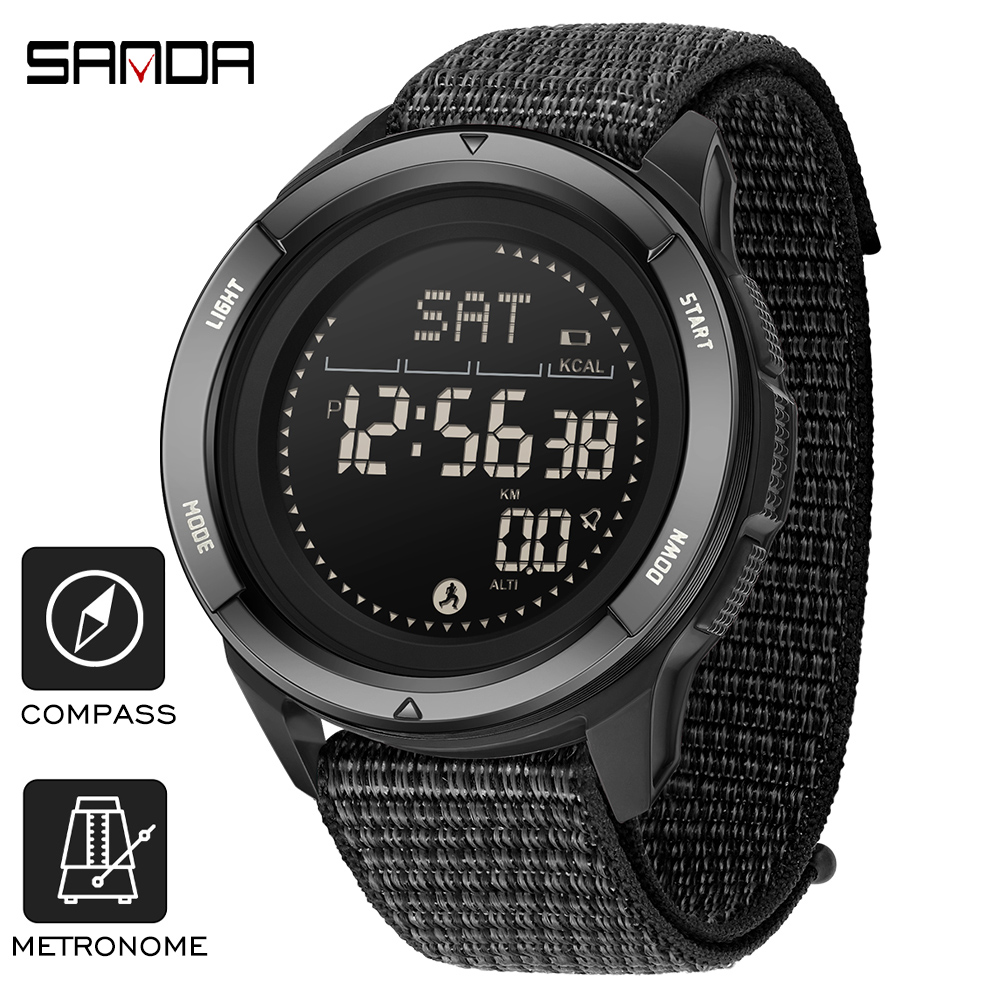 Compass Lensatic - SANDA Jam Tangan Elektronik Bermerek Jam