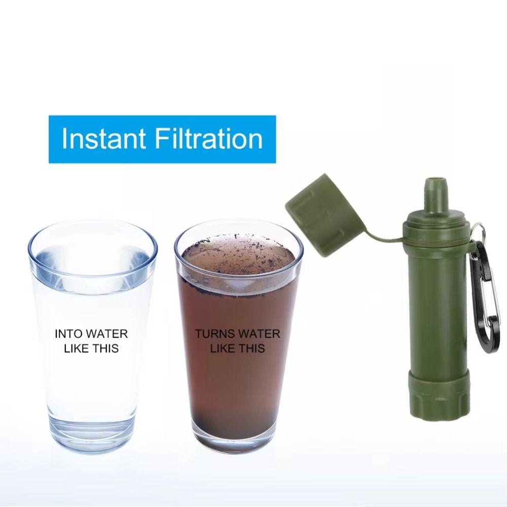 Sedotan Filter Air Mini Mini,  - Water Purification Straw ulasan dan harga