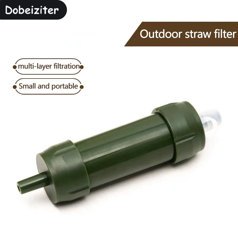 Sedotan Filter Air Mini Portab - Water Purification Straw ulasan dan harga