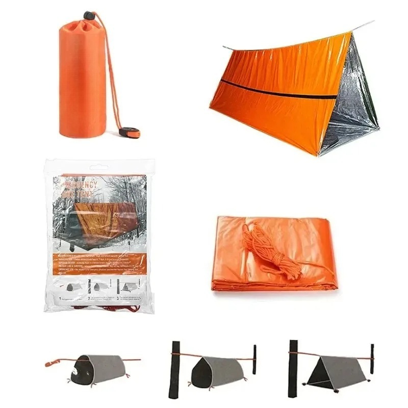 Kit Tenda Darurat 2 Orang, Ten - Emergency Mylar Tent ulasan dan harga