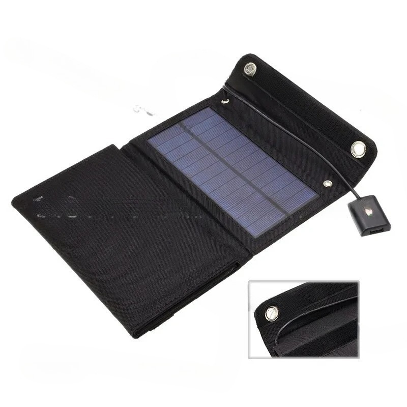Panel surya lipat portabel 25W - Solar Emergency Charger ulasan dan harga