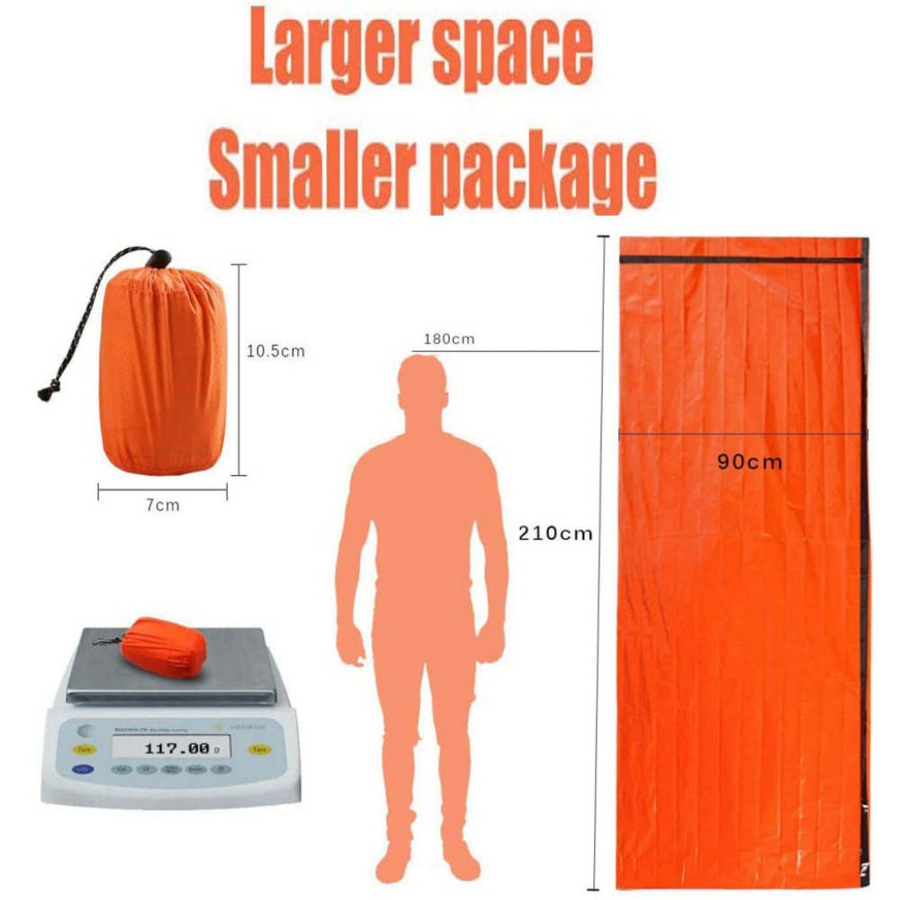 Selimut Darurat Mylar Termal T - Emergency Mylar Tent ulasan dan harga