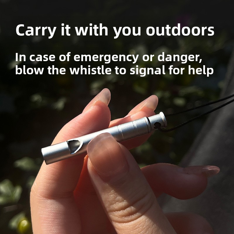 Peluit Survival dari Paduan Ti - Emergency Whistle Loud ulasan dan harga