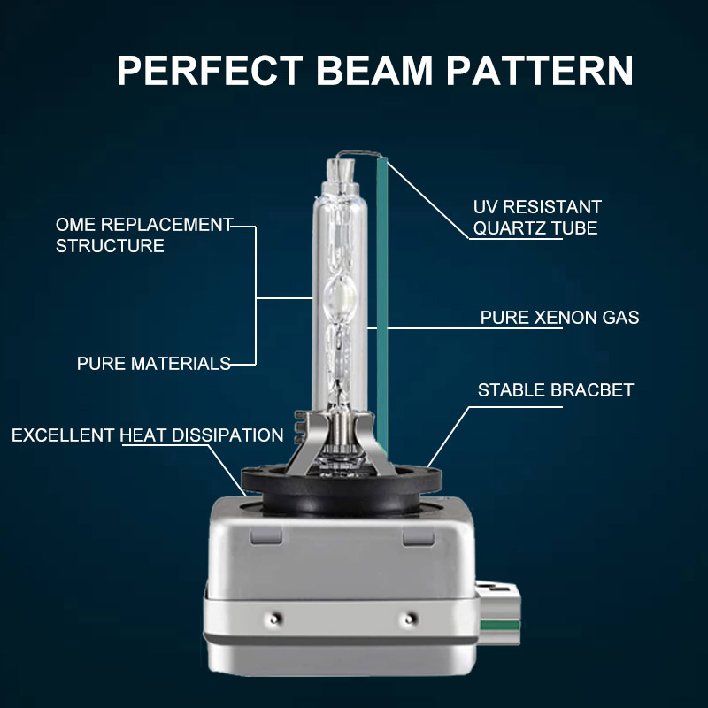 2 buah D3S HID Xenon bohlam la - Compass Lensatic ulasan dan harga