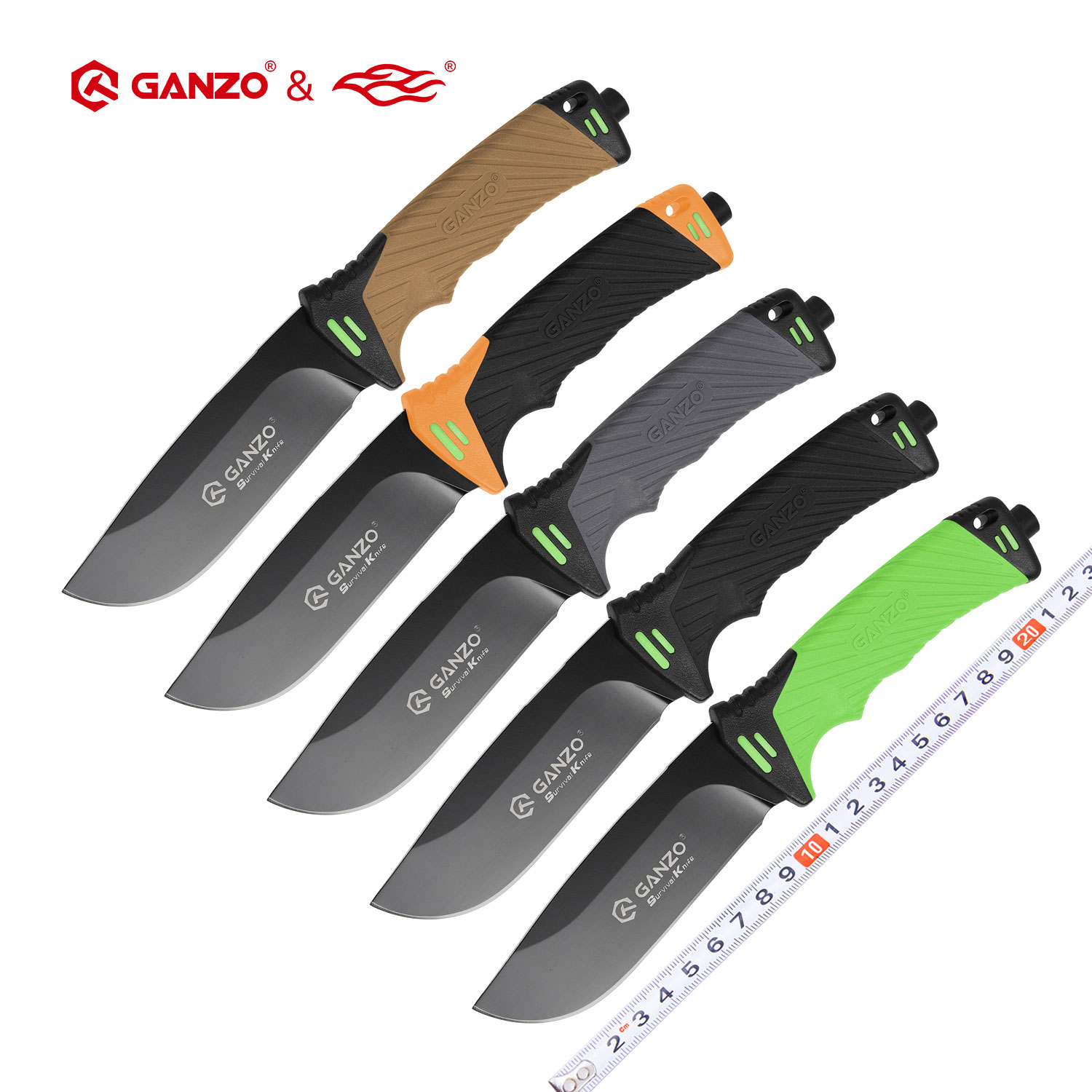 Pisau Ganzo G8012 Pisau Tetap  - Bushcraft Knife Fixed ulasan dan harga