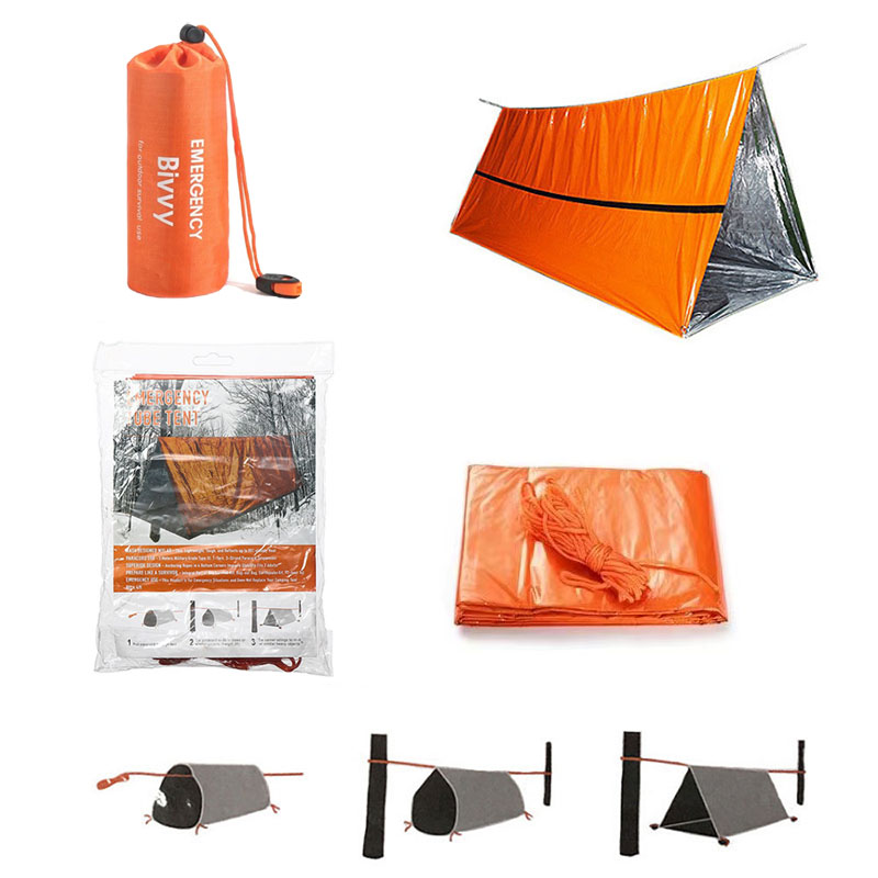 2 orang darurat Shelter Bivy K - Emergency Mylar Tent ulasan dan harga