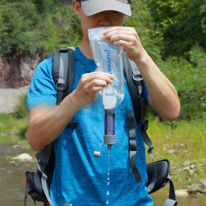 Pemurni Air Luar Ruangan Membr - Water Purification Straw ulasan dan harga