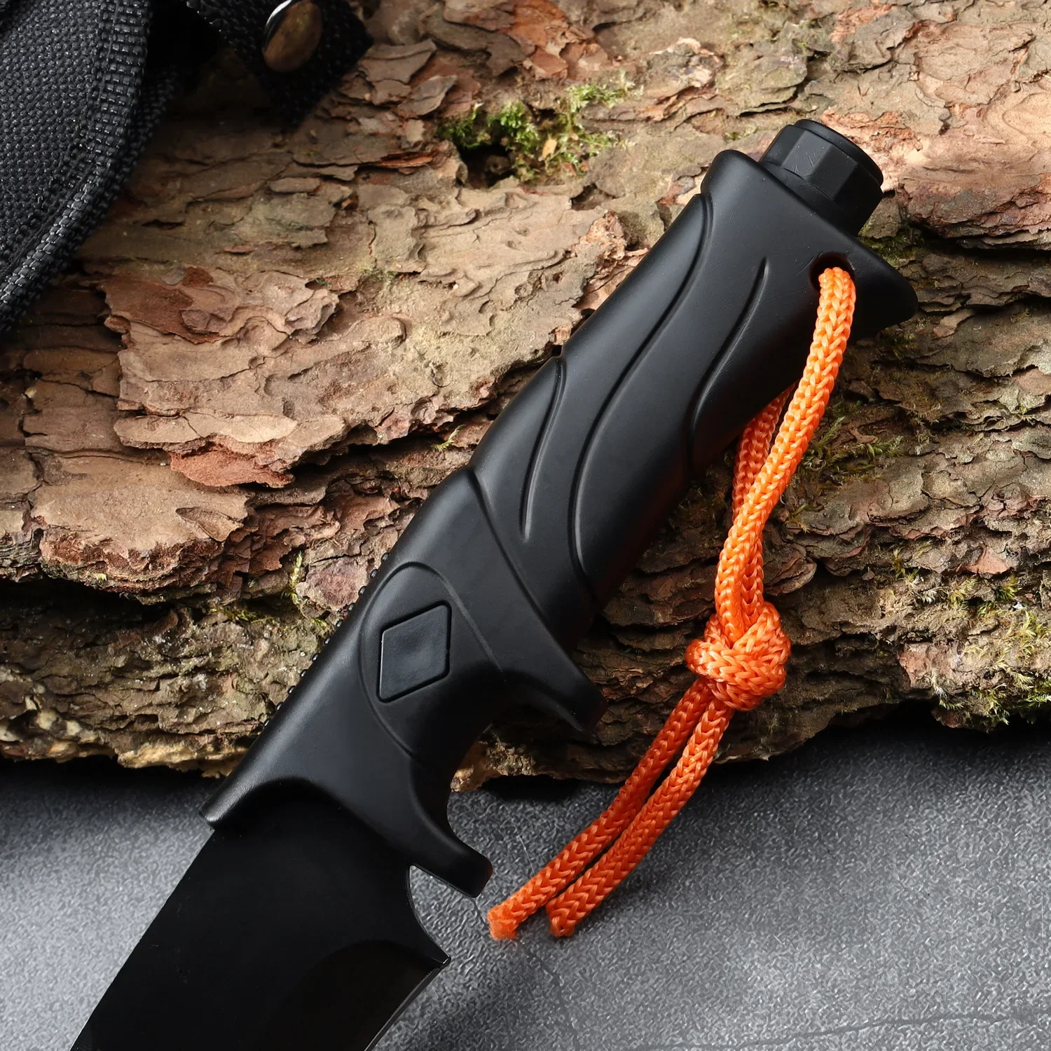 Pisau lurus kekerasan tinggi u - Bushcraft Knife Fixed ulasan dan harga