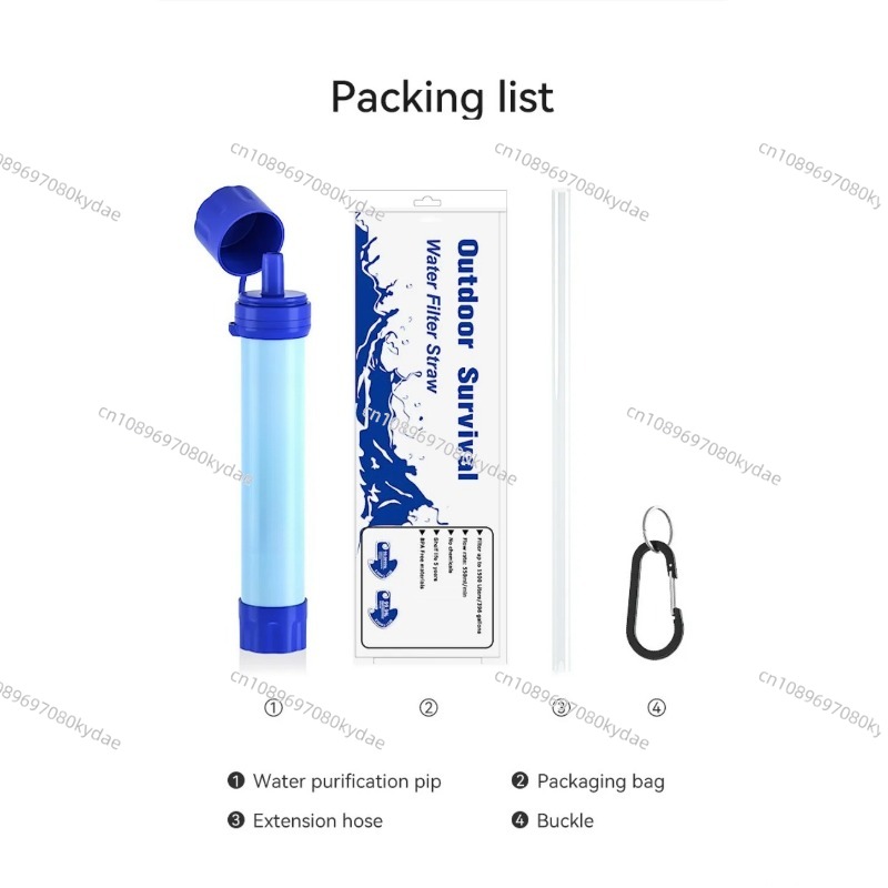 Peralatan Pemurnian Air Portab - Water Purification Straw ulasan dan harga