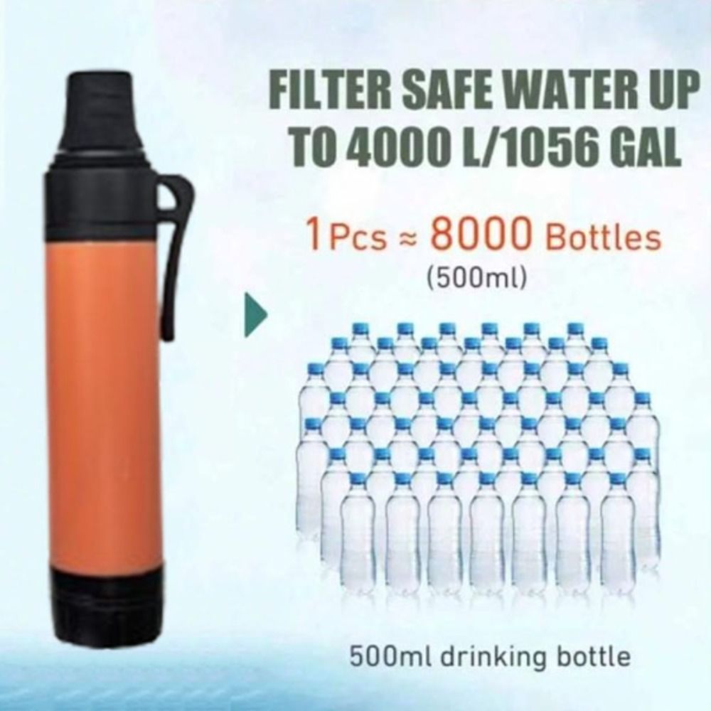 Sedotan Penyaring Air Mini Min - Water Purification Straw ulasan dan harga