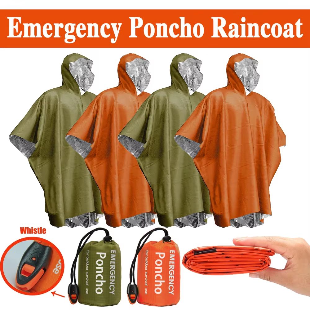 Ponco Darurat Anti Hujan, Seli - Emergency Poncho Rain ulasan dan harga